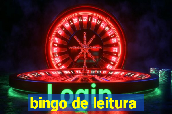 bingo de leitura